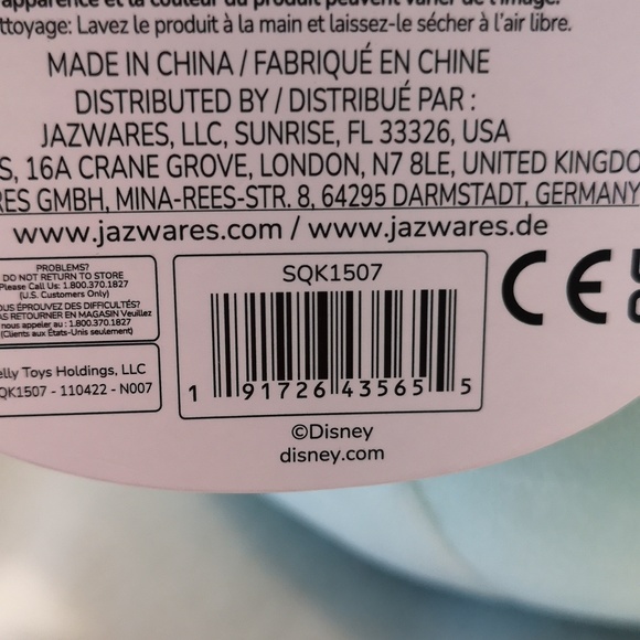 Disney Squishmallow 10 inches Mickey, Easter - Picture 5 of 5